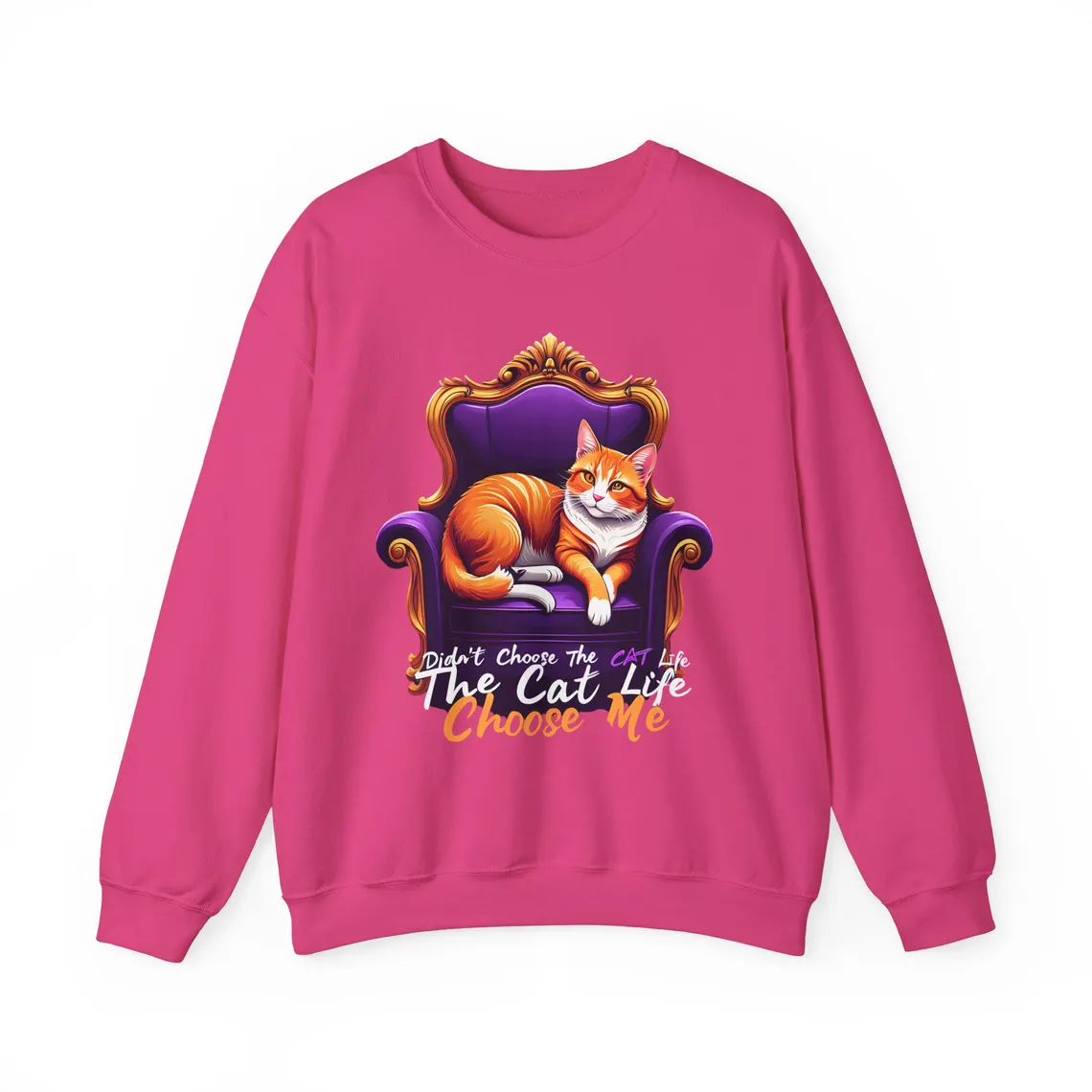 Cozy Cat Lover Sweatshirt – The Purr-fect Addition to Any Wardrobe